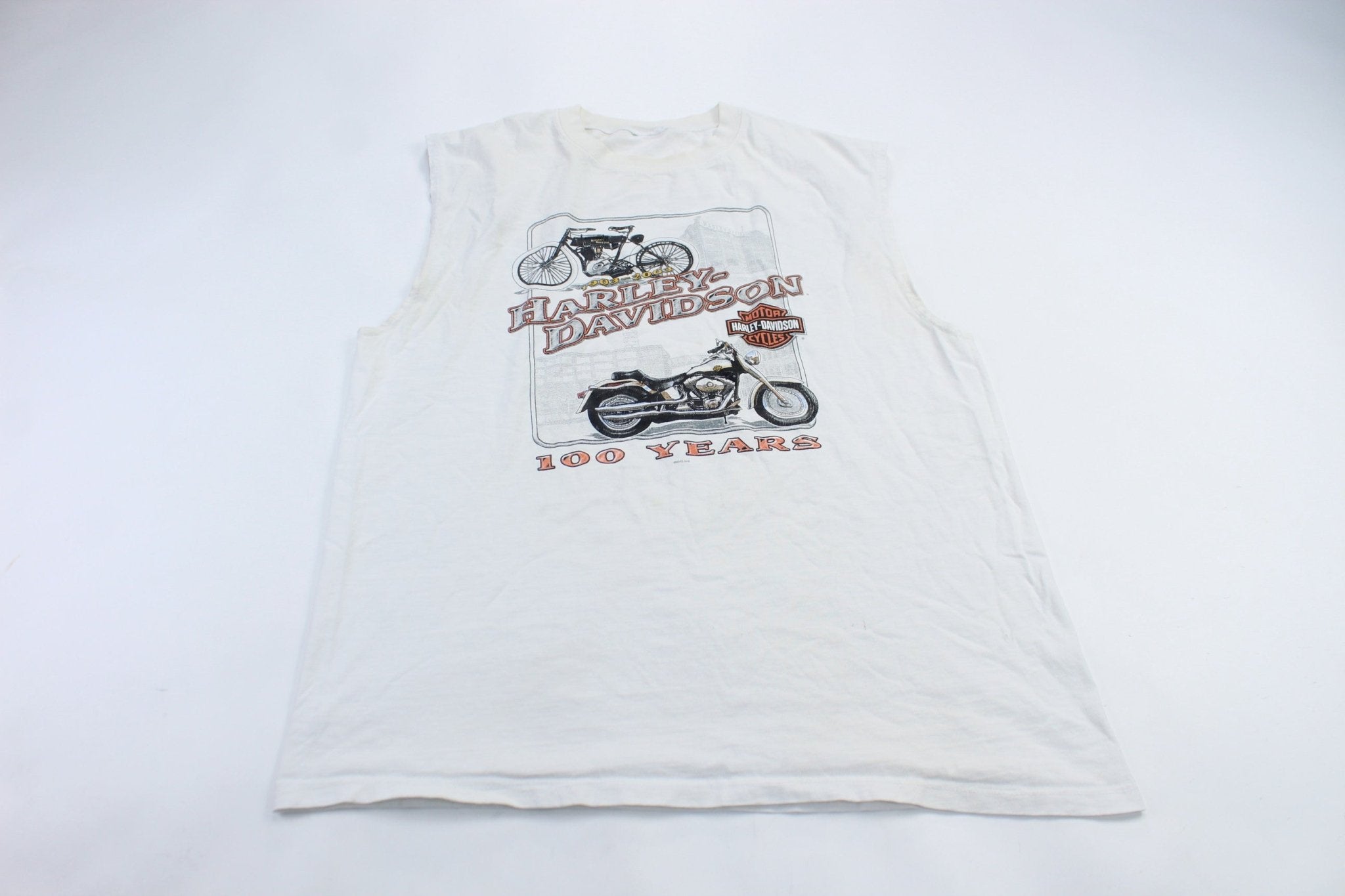 Harley Davidson Motorcycles Anchorage, Alaska Tank Top - ThriftedThreads.com