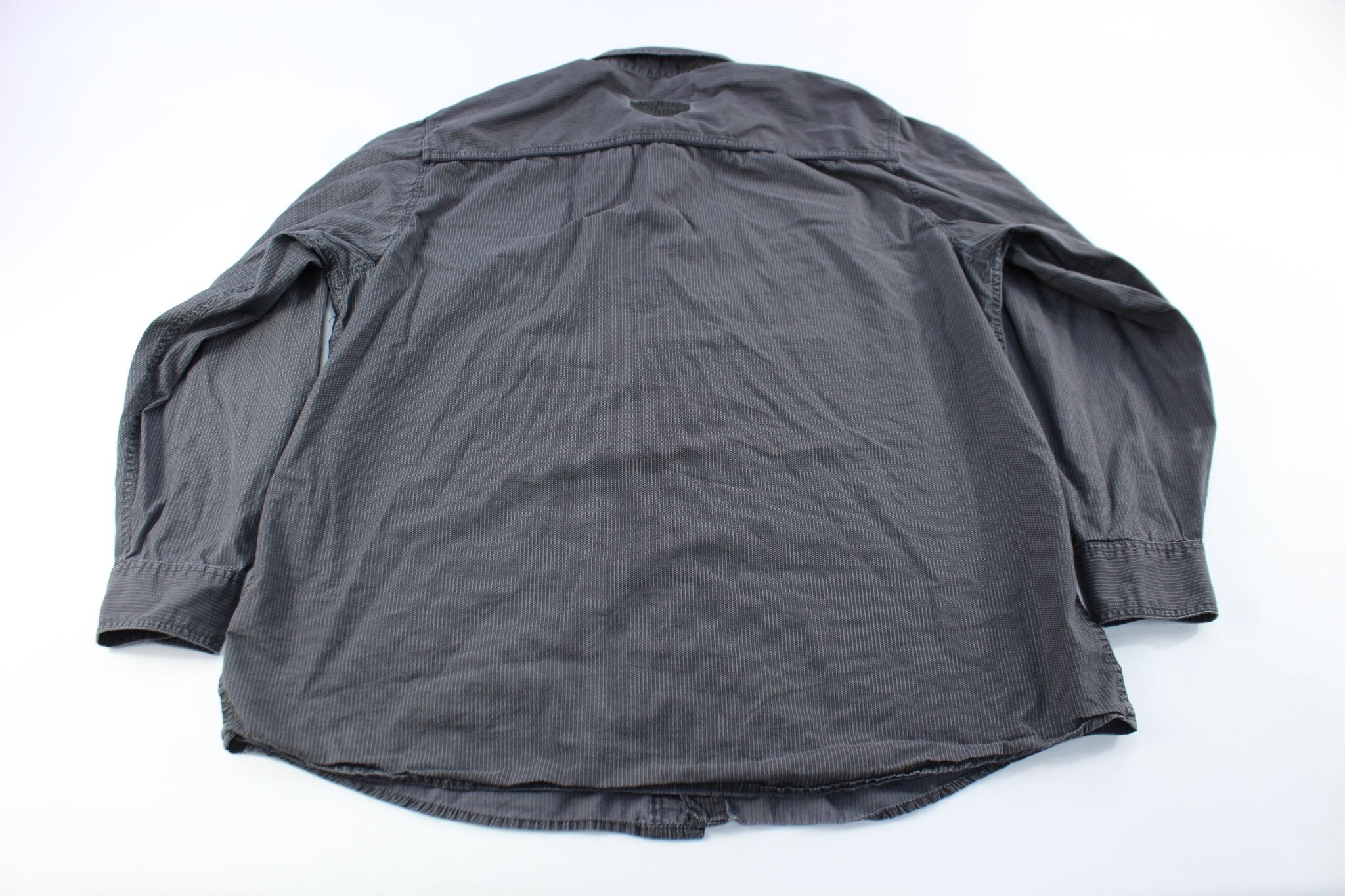 Harley Davidson Motorcycles Embroidered Button Down - ThriftedThreads.com
