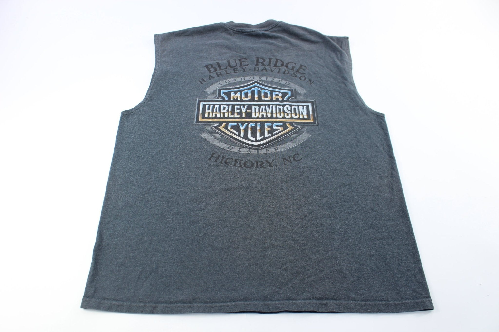 Harley Davidson Motorcycles Hickory, North Carolina Tank Top - ThriftedThreads.com
