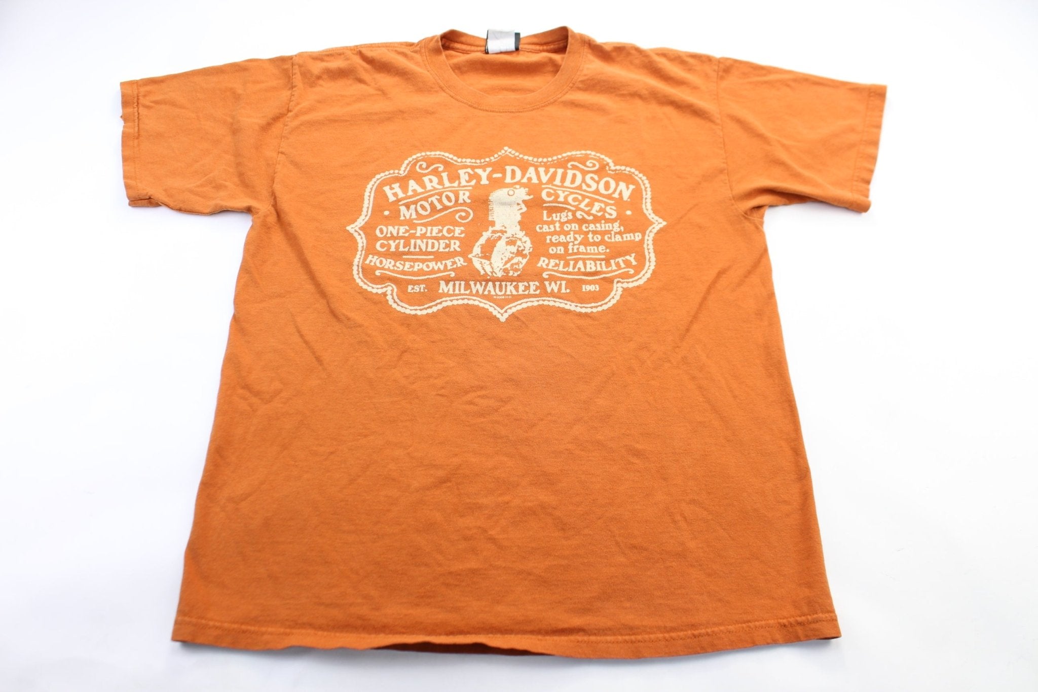 Harley Davidson Motorcycles Springfield, Illinois T-Shirt - ThriftedThreads.com