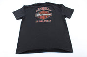 Harley Davidson Texas Eagle On Fire Graphic T-shirt - ThriftedThreads.com