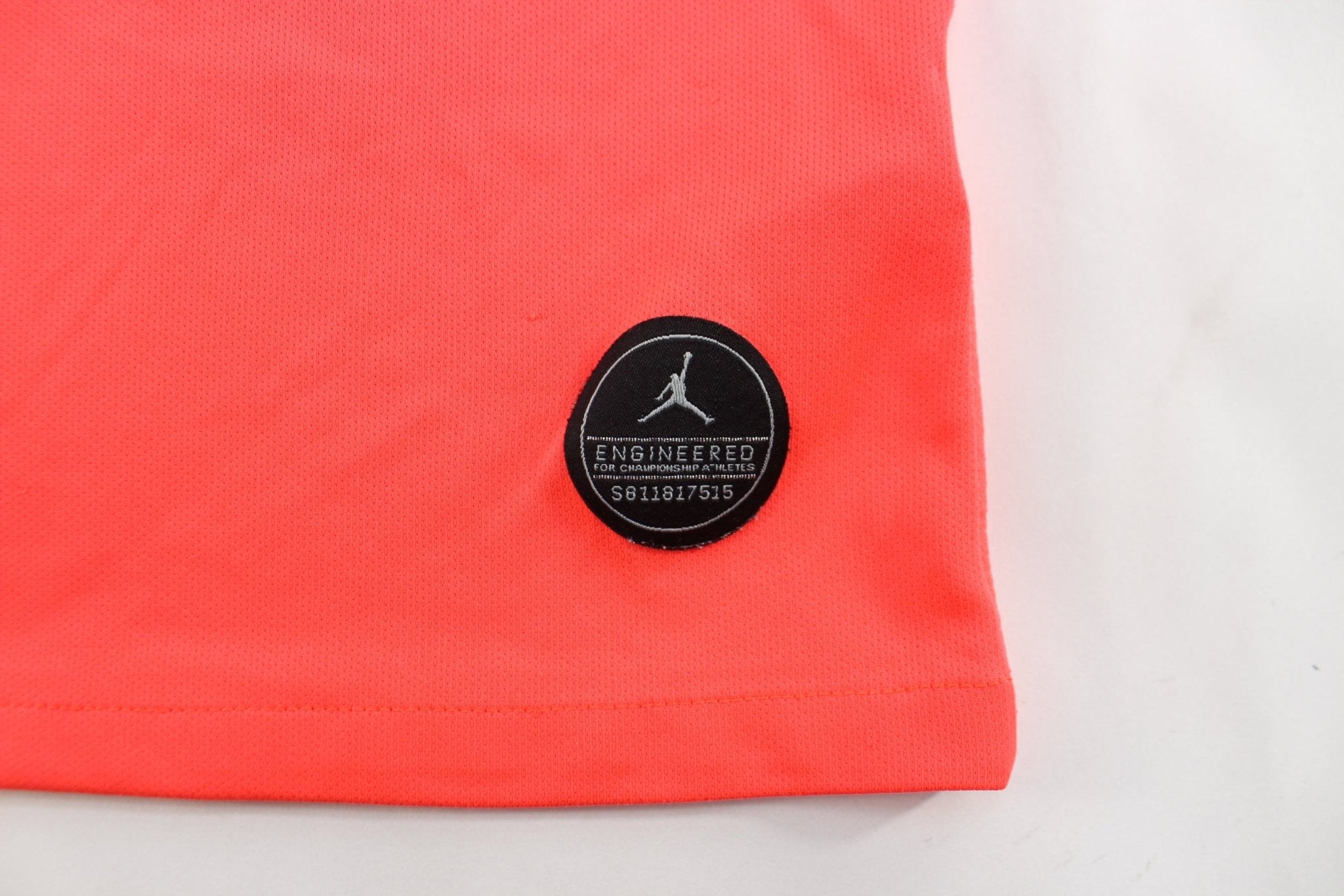 Jordan Embroidered Logo Paris Saint-Germain Soccer Jersey - ThriftedThreads.com