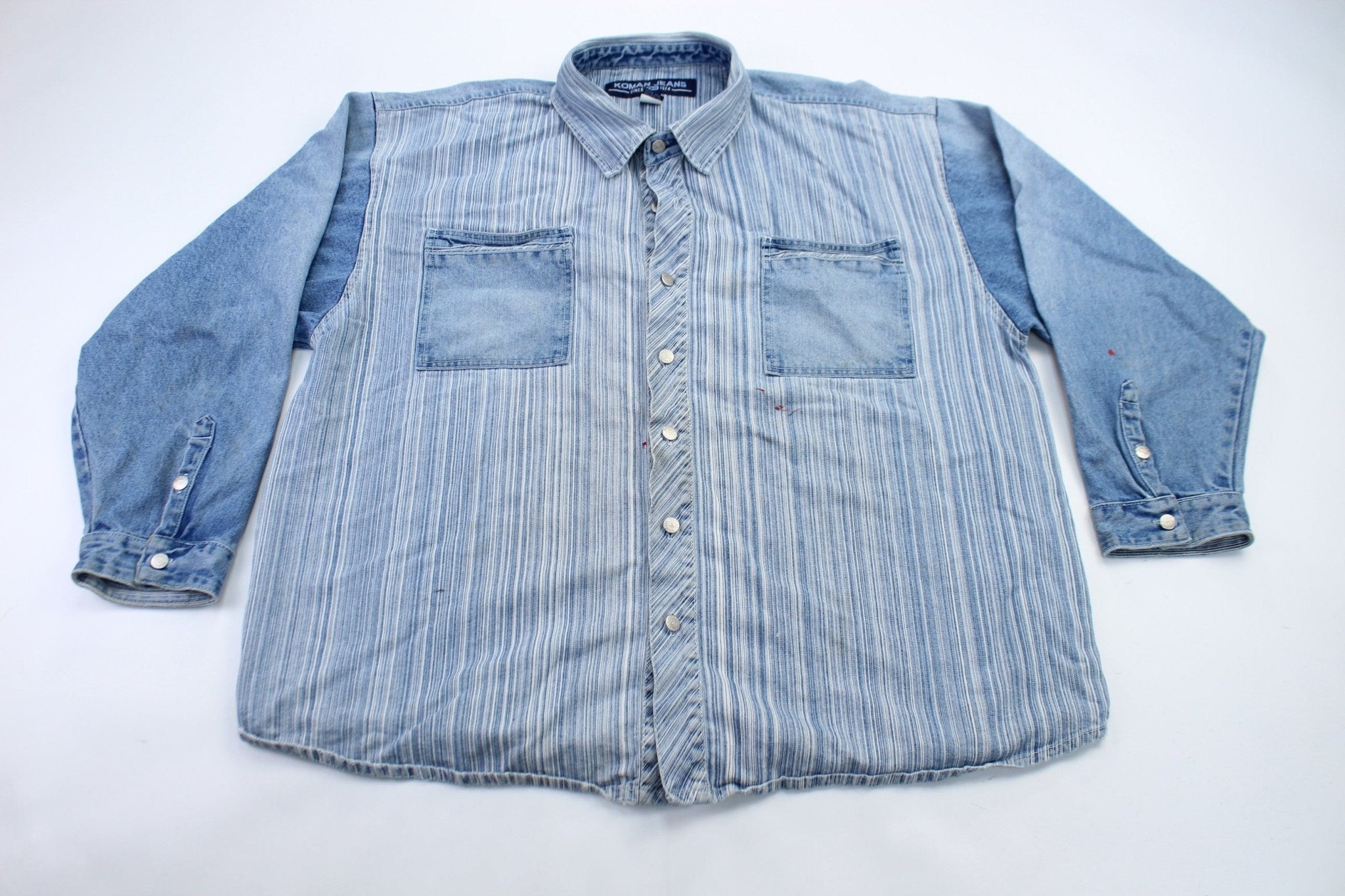 Koman Jeans Denim Jacket - Jacket - Thrifted Threads