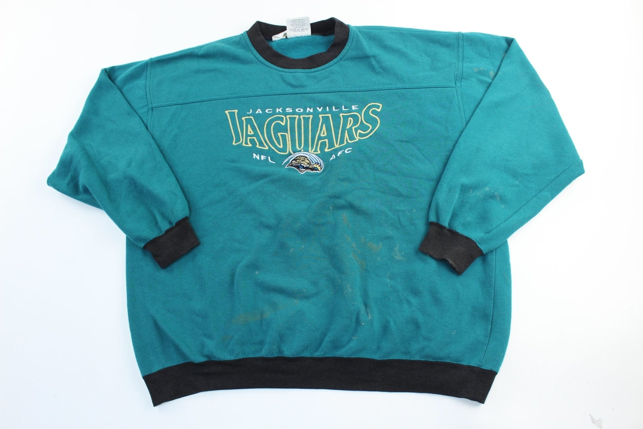 Vintage Jacksonville Jaguars Crewneck Sweatshirt Lee Sport 