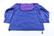 L.L. Bean Sunbuster Black, Blue, & Purple Zip Up Jacket - ThriftedThreads.com