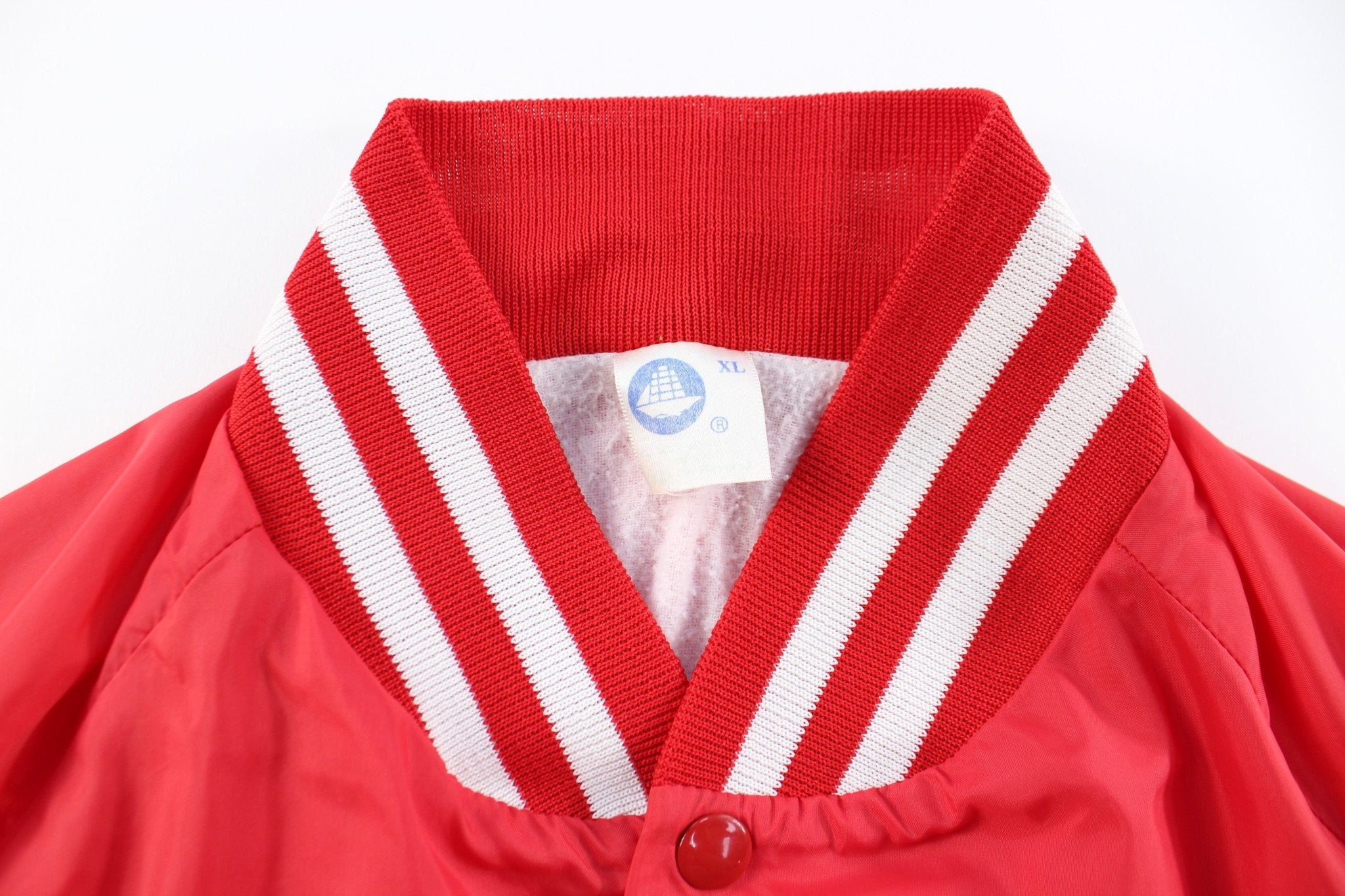 Malibu Embroidered Bomber Jacket - ThriftedThreads.com