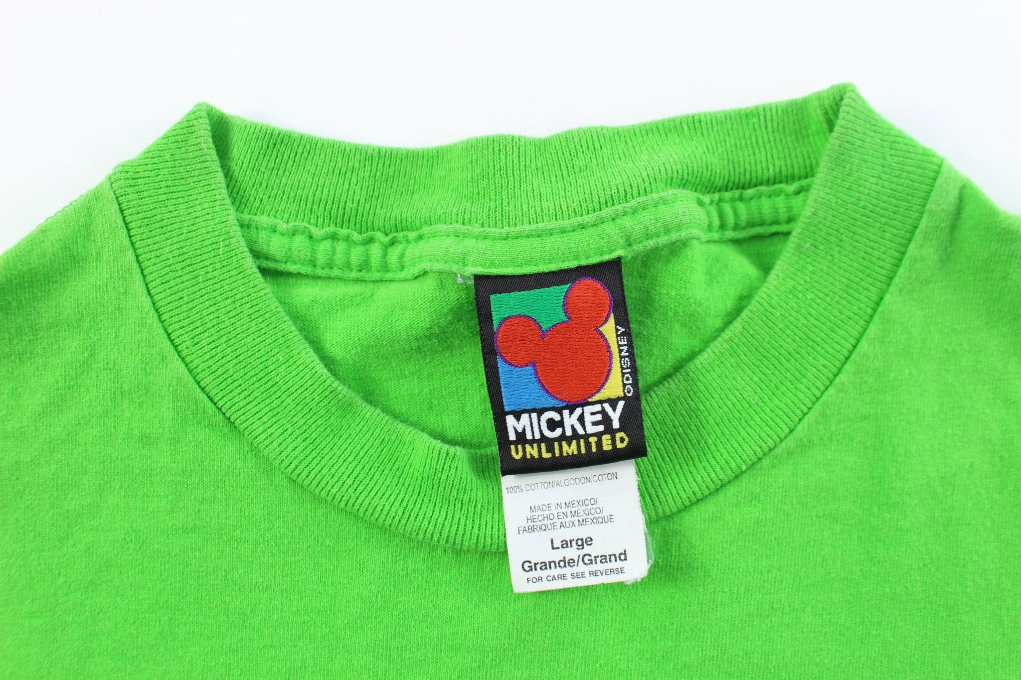 Mickey Mouse Embroidered Graphic T-shirt - ThriftedThreads.com