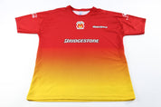 Monarcas Morelia Red & Yellow Soccer Jersey - ThriftedThreads.com