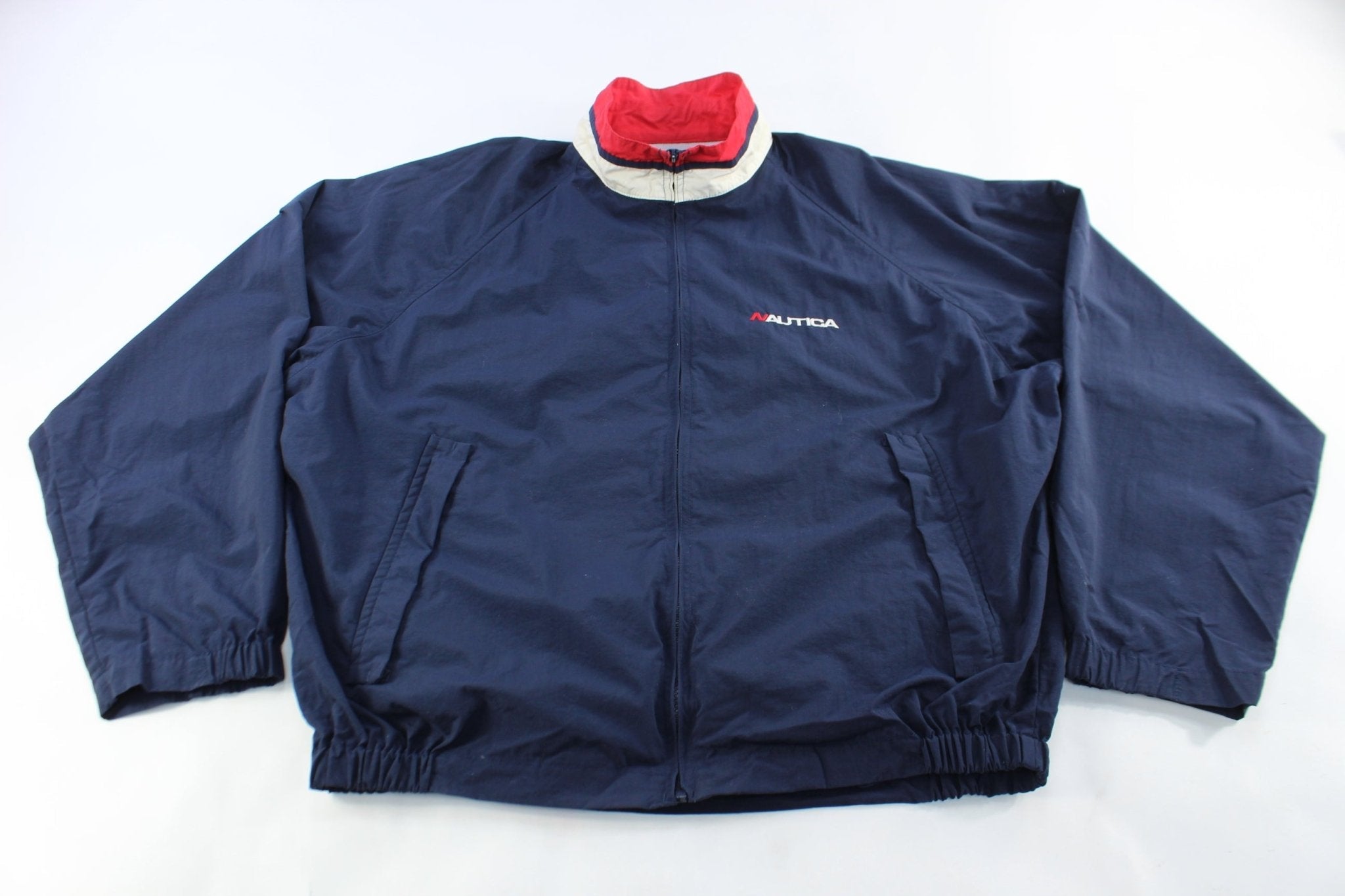 Nautica Challenge Sailing Zip Up Jacket - Jackets - Thrifted Threads