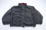 Nautica Embroidered Logo Reversible Fleece Jacket - ThriftedThreads.com