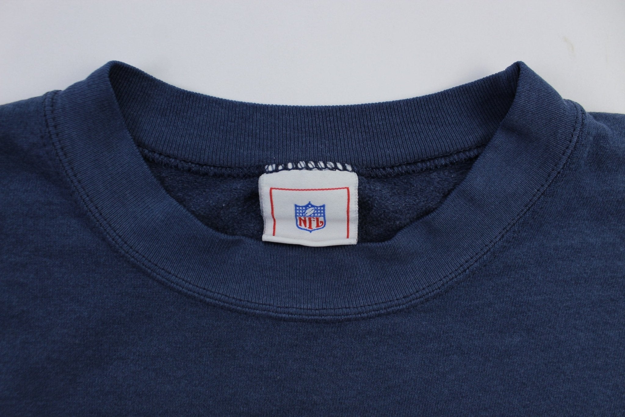 New England Patriots Navy Blue Sweatshirt - ThriftedThreads.com