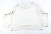 Nike Embroidered Logo White Pullover Hoodie - ThriftedThreads.com