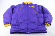 Nike Embroidered LSU Tigers Zip Up Jacket - ThriftedThreads.com