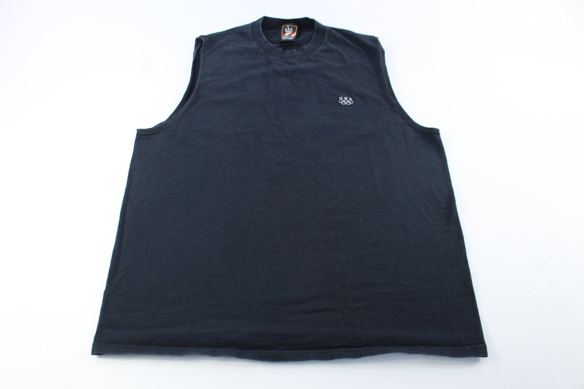 Olympics Embroidered Logo Tank Top - Jerseys/Tanks - Thrifted Threads