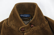 Polo by Ralph Lauren Brown Corduroy Coat - ThriftedThreads.com