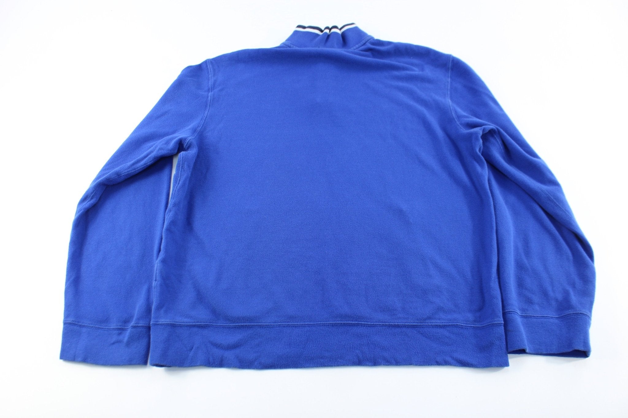 Polo by Ralph Lauren Embroidered Logo Blue Sweater - ThriftedThreads.com