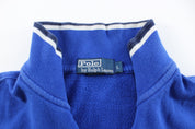 Polo by Ralph Lauren Embroidered Logo Blue Sweater - ThriftedThreads.com