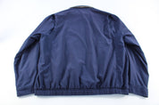 Polo by Ralph Lauren Embroidered Logo Navy Blue Zip Up Jacket - ThriftedThreads.com