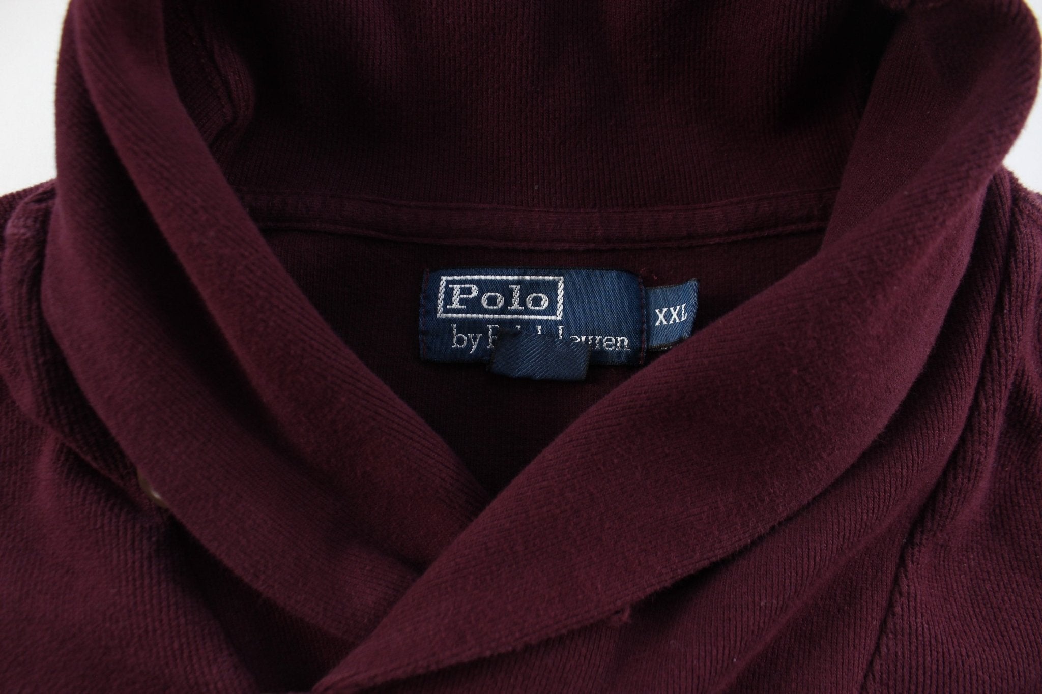 Polo by Ralph Lauren Embroidered Logo Purple Sweater - ThriftedThreads.com