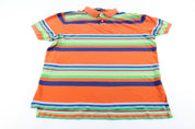 Polo by Ralph Lauren Embroidered Logo Striped Button Up - ThriftedThreads.com