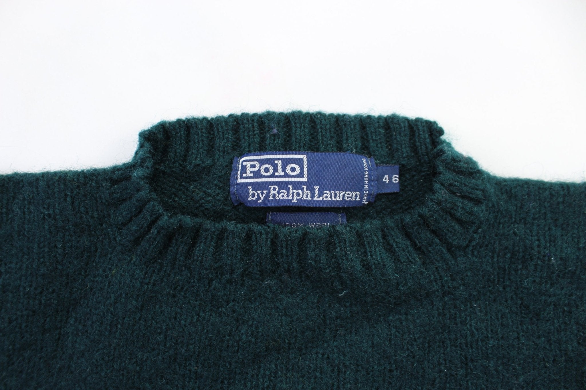 Polo by Ralph Lauren Embroidered Logo Sweater - ThriftedThreads.com