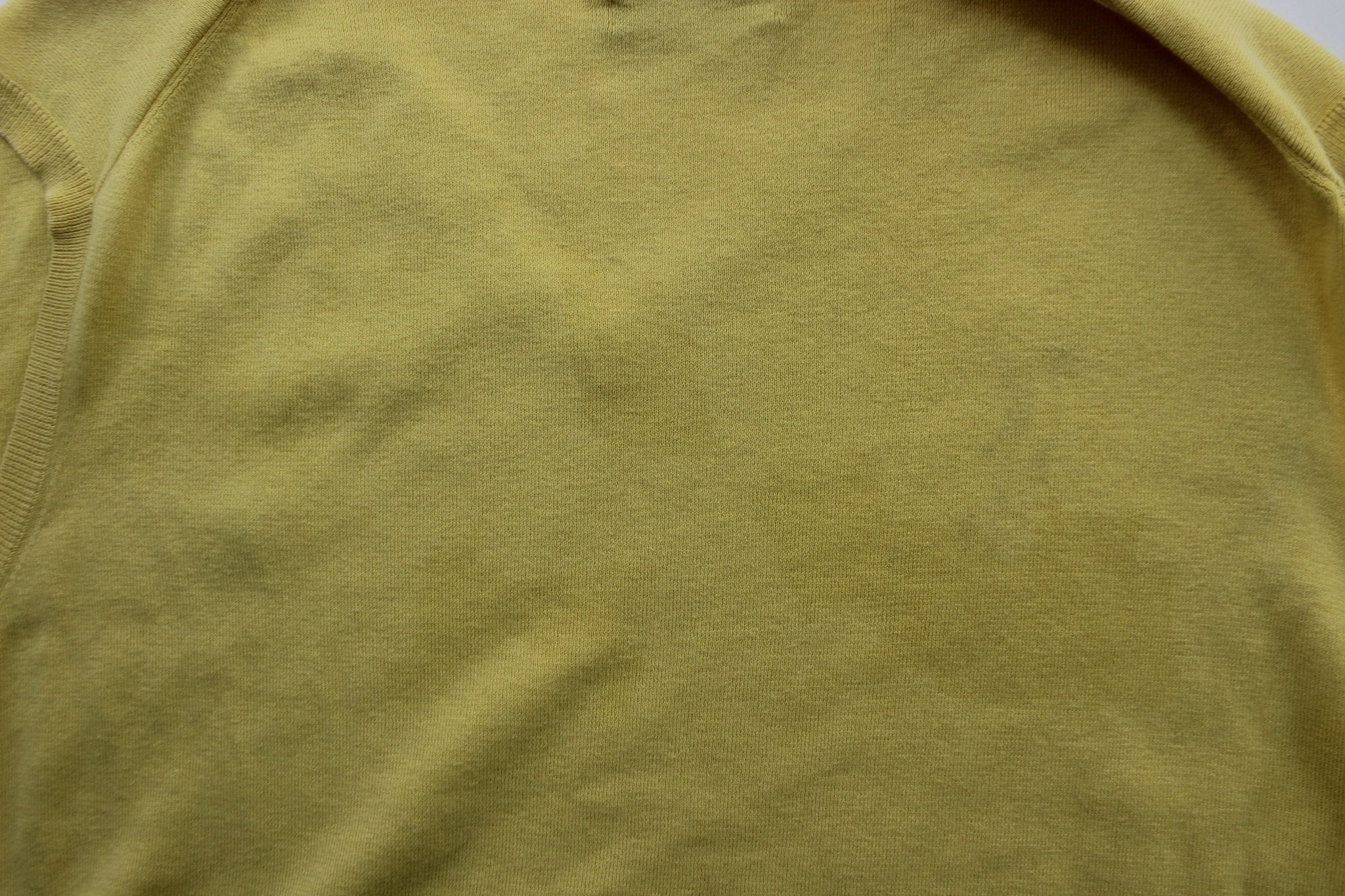 Polo by Ralph Lauren Embroidered Logo Yellow Sweater Vest - ThriftedThreads.com