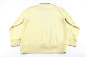 Polo by Ralph Lauren Light Yellow Zip Up Sweater - ThriftedThreads.com