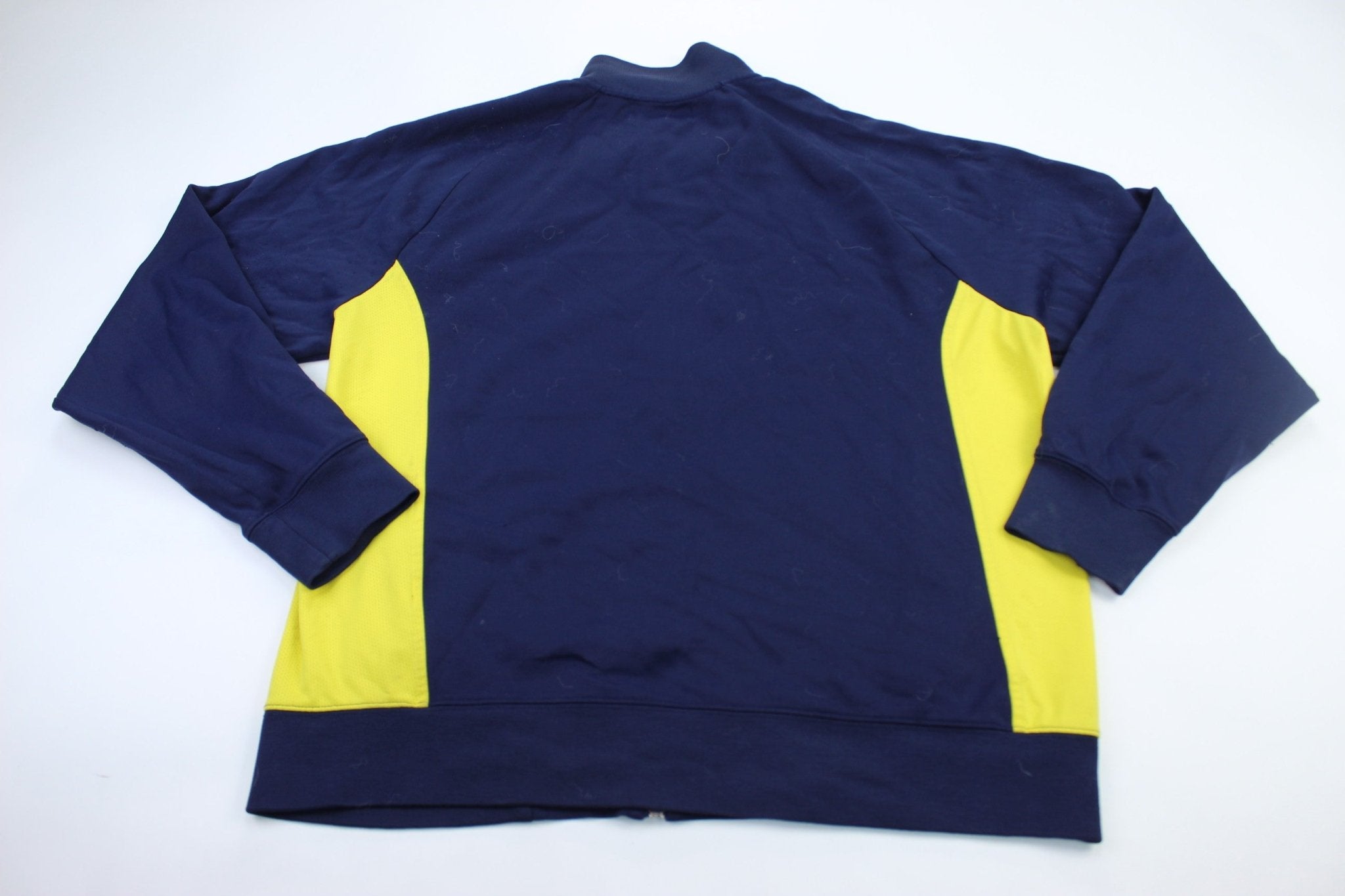 Polo by Ralph Lauren Navy Blue & Neon Jacket - ThriftedThreads.com