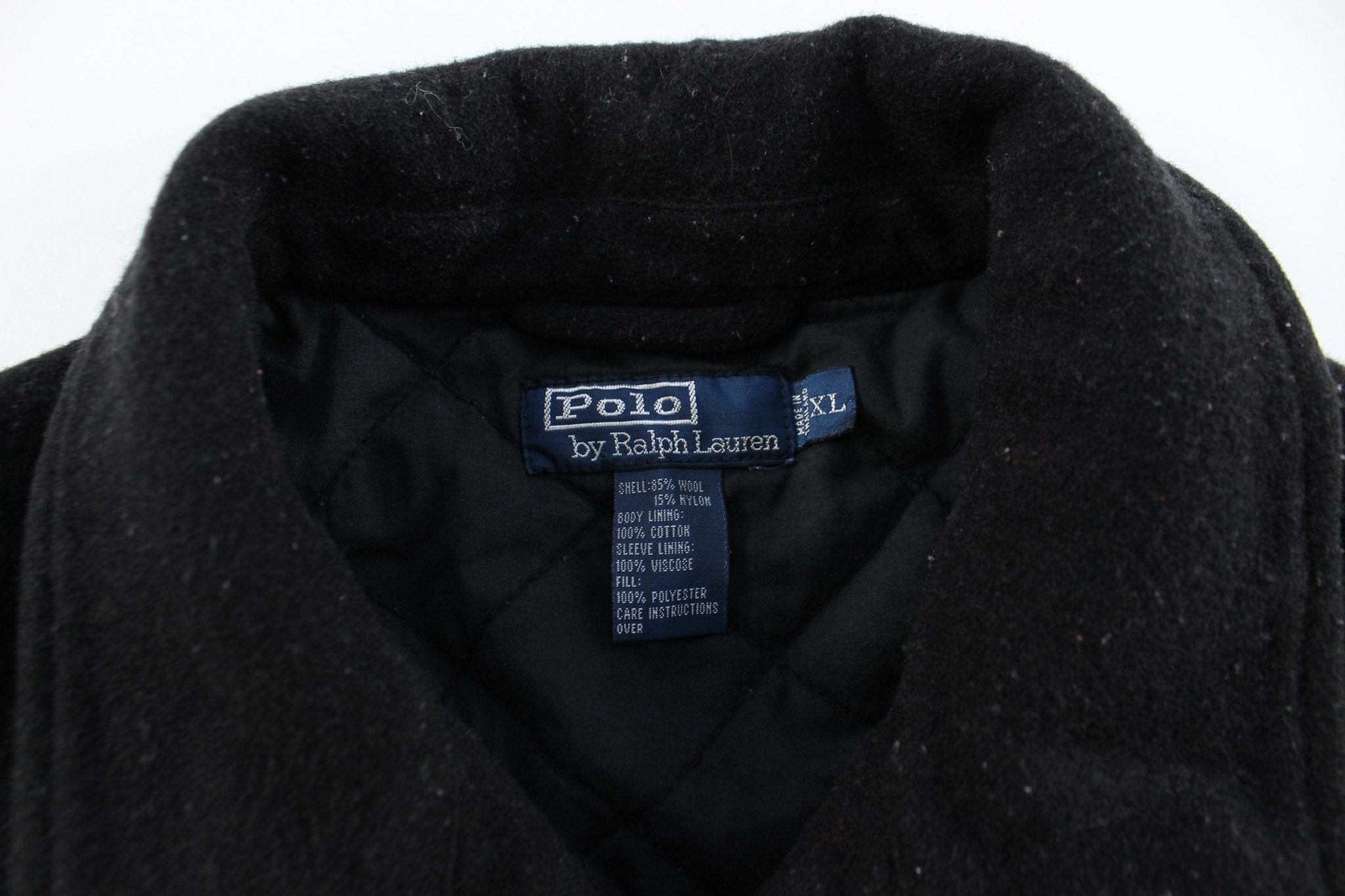 Polo by Ralph Lauren Wool Zip Up Jacket - ThriftedThreads.com