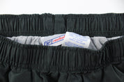 Reebok Embroidered Logo Black Pants - ThriftedThreads.com
