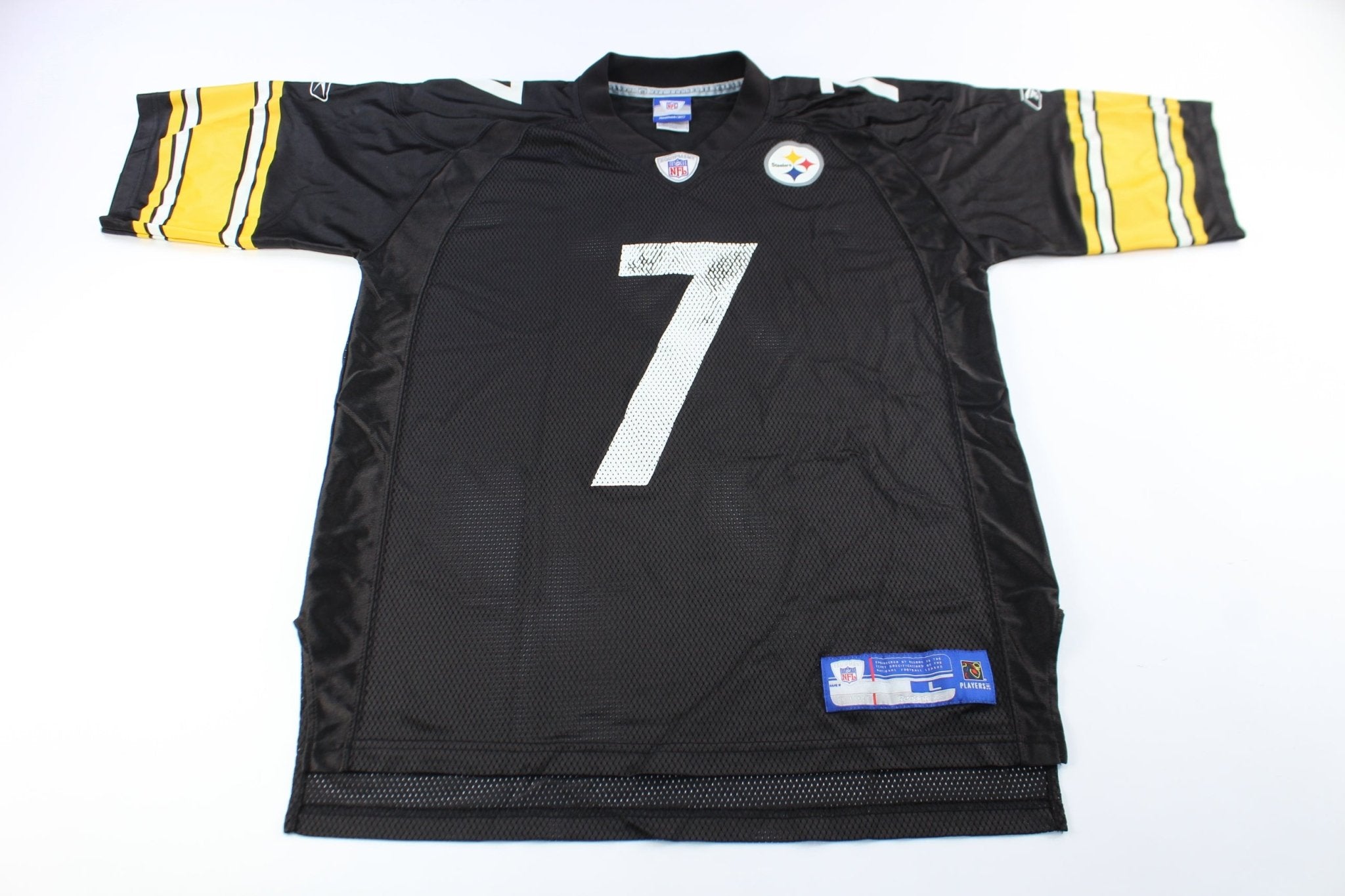 Reebok Logo Pittsburgh Steelers Ben Roethlisberger Jersey