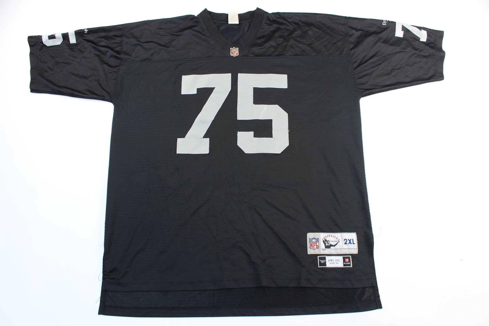 Reebok Throwback Oakland Raiders Howie Long Jersey