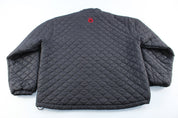 Spyder Black Quilted Zip Up Jacket - ThriftedThreads.com