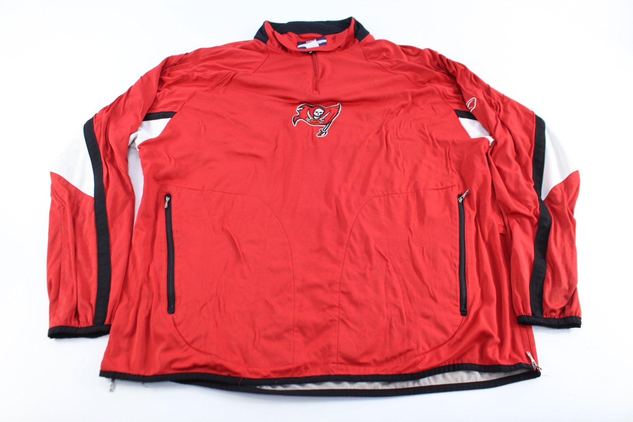 Tampa Bay Buccaneers Pullover Jacket - ThriftedThreads.com