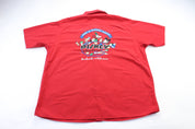 The Disney Store Embroidered Ink & Paint Disney Studios Button Down - ThriftedThreads.com