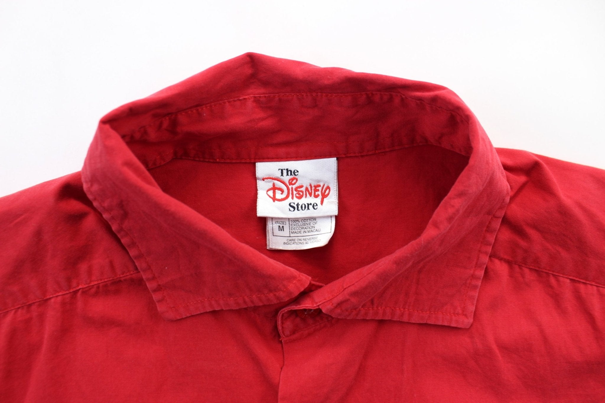 The Disney Store Embroidered Ink & Paint Disney Studios Button Down - ThriftedThreads.com