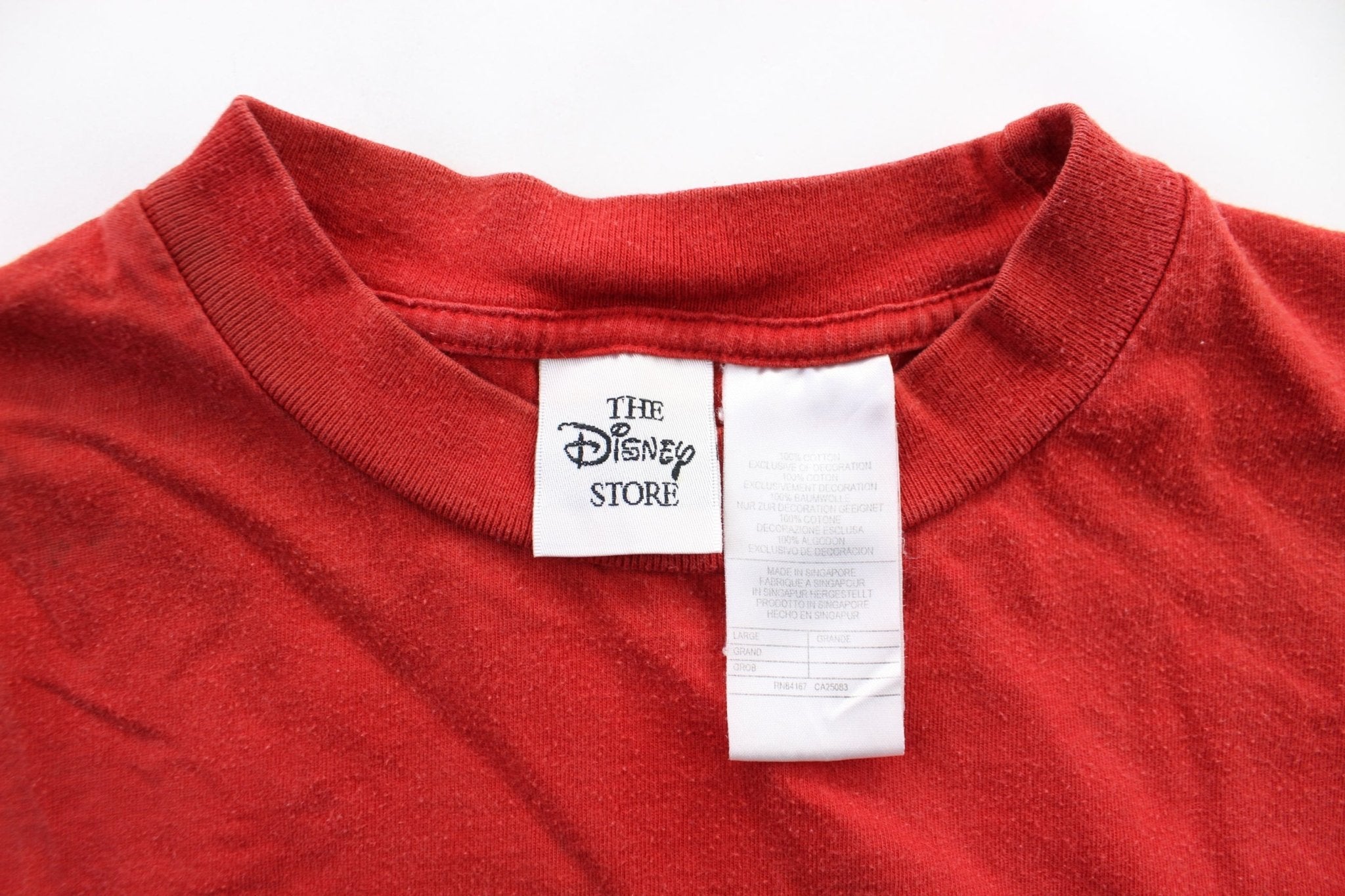 The Disney Store Embroidered Mickey & Minnie Mouse T-Shirt - ThriftedThreads.com