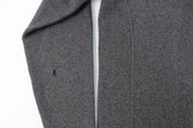 The North Face Embroidered Logo Grey Zip Up Jacket - ThriftedThreads.com