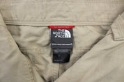 The North Face Embroidered Logo Tan Shorts - ThriftedThreads.com
