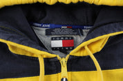 Tommy Jeans Embroidered Zip Up Jacket - ThriftedThreads.com