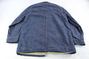 Vintage Sears Roebucks Sherpa Denim Jacket - ThriftedThreads.com