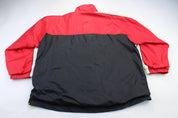 Wilson Embroidered Logo Red, Black, & White Jacket - ThriftedThreads.com