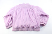 Women's 80's Adidas Embroidered Logo Purple Zip Up Jacket - ThriftedThreads.com