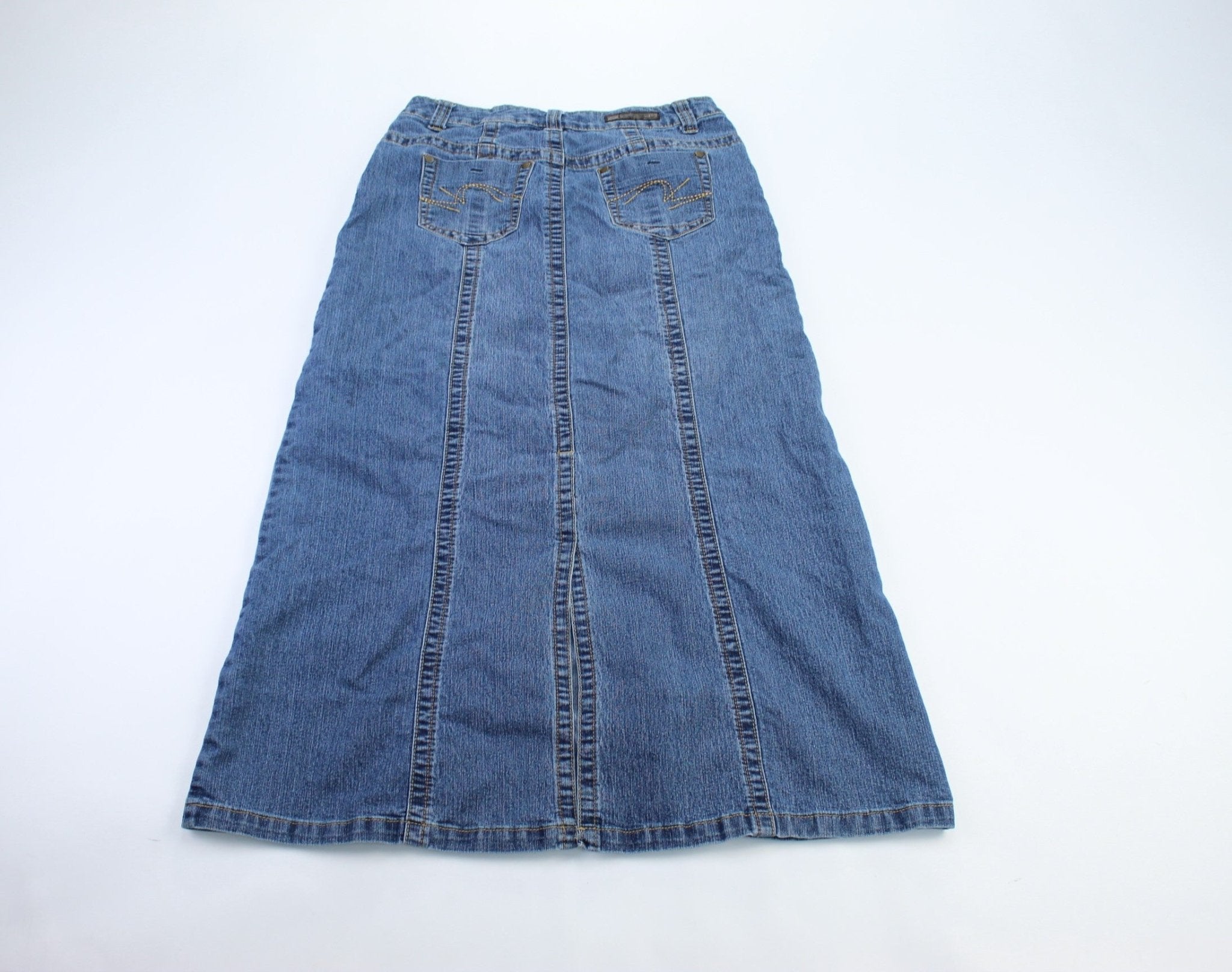 Women's Baccini Denim Skirt - ThriftedThreads.com