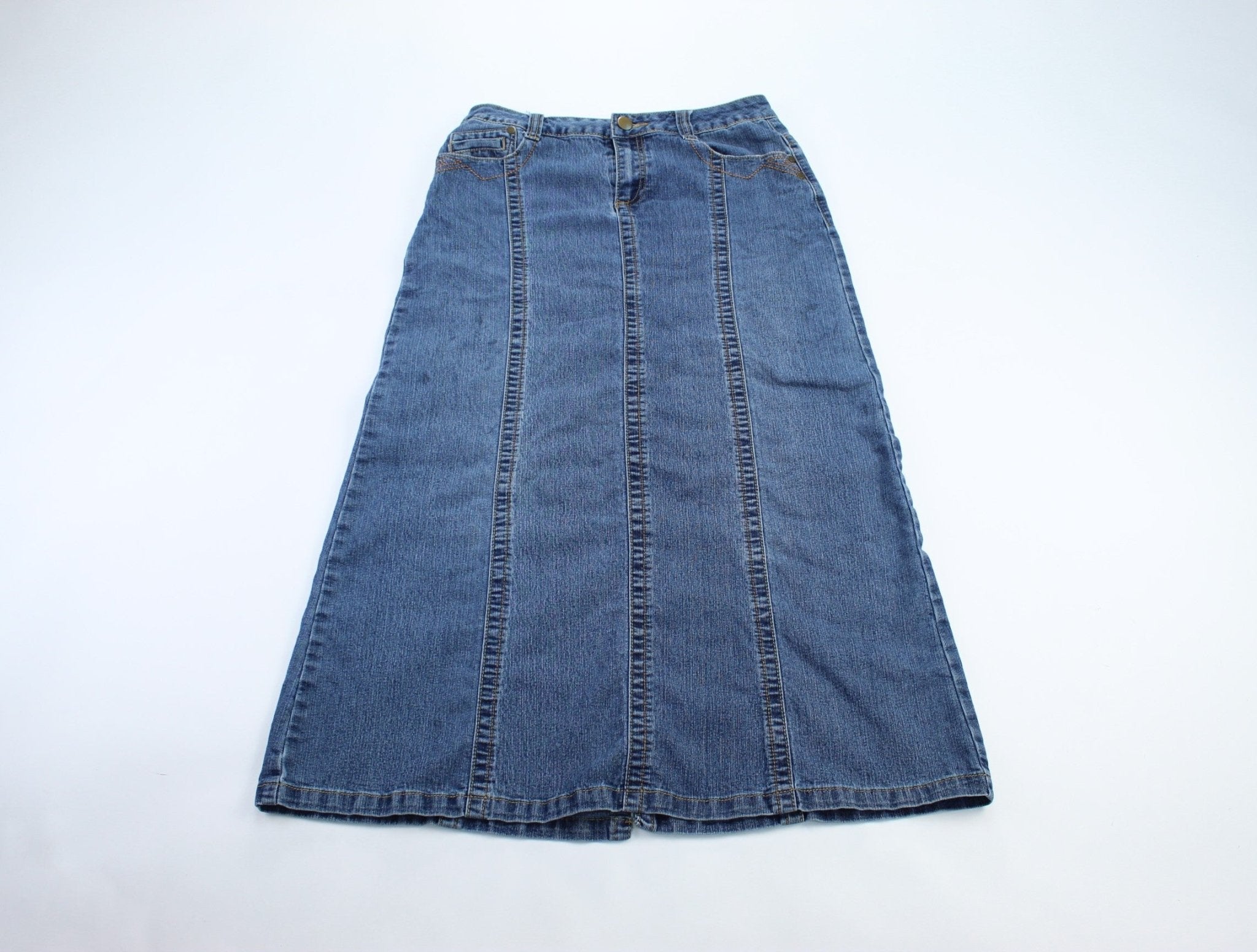 Women's Baccini Denim Skirt - ThriftedThreads.com