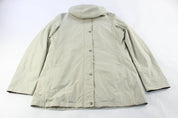Women's Burberry Beige Zip Up Jacket - ThriftedThreads.com