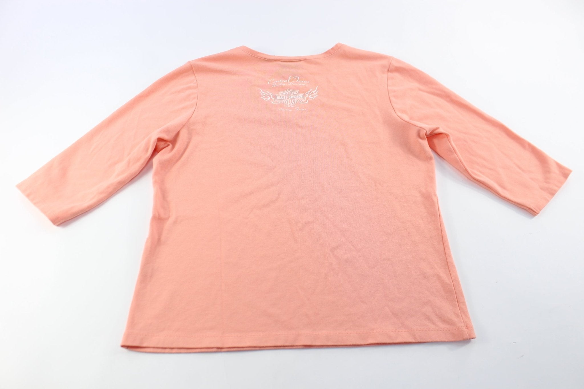 Women's Harley Davidson Motorcycles Austin, Texas T-Shirt - ThriftedThreads.com