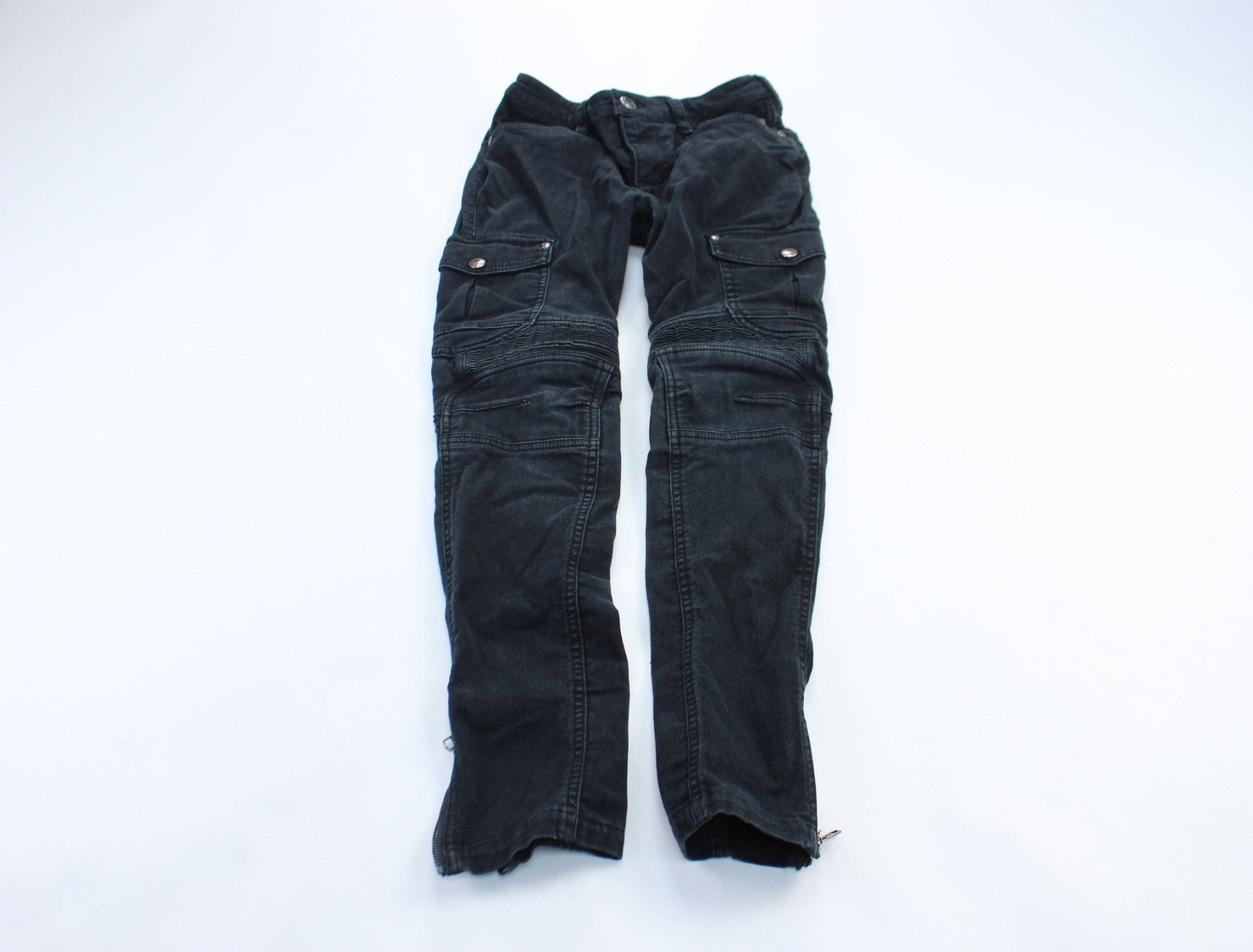 Women's Harley Davidson Motorcycles Black Denim Riding Jeans - ThriftedThreads.com