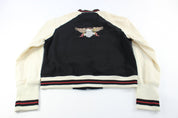 Women's Harley Davidson Motorcycles Embroidered Zip Up Jacket - ThriftedThreads.com
