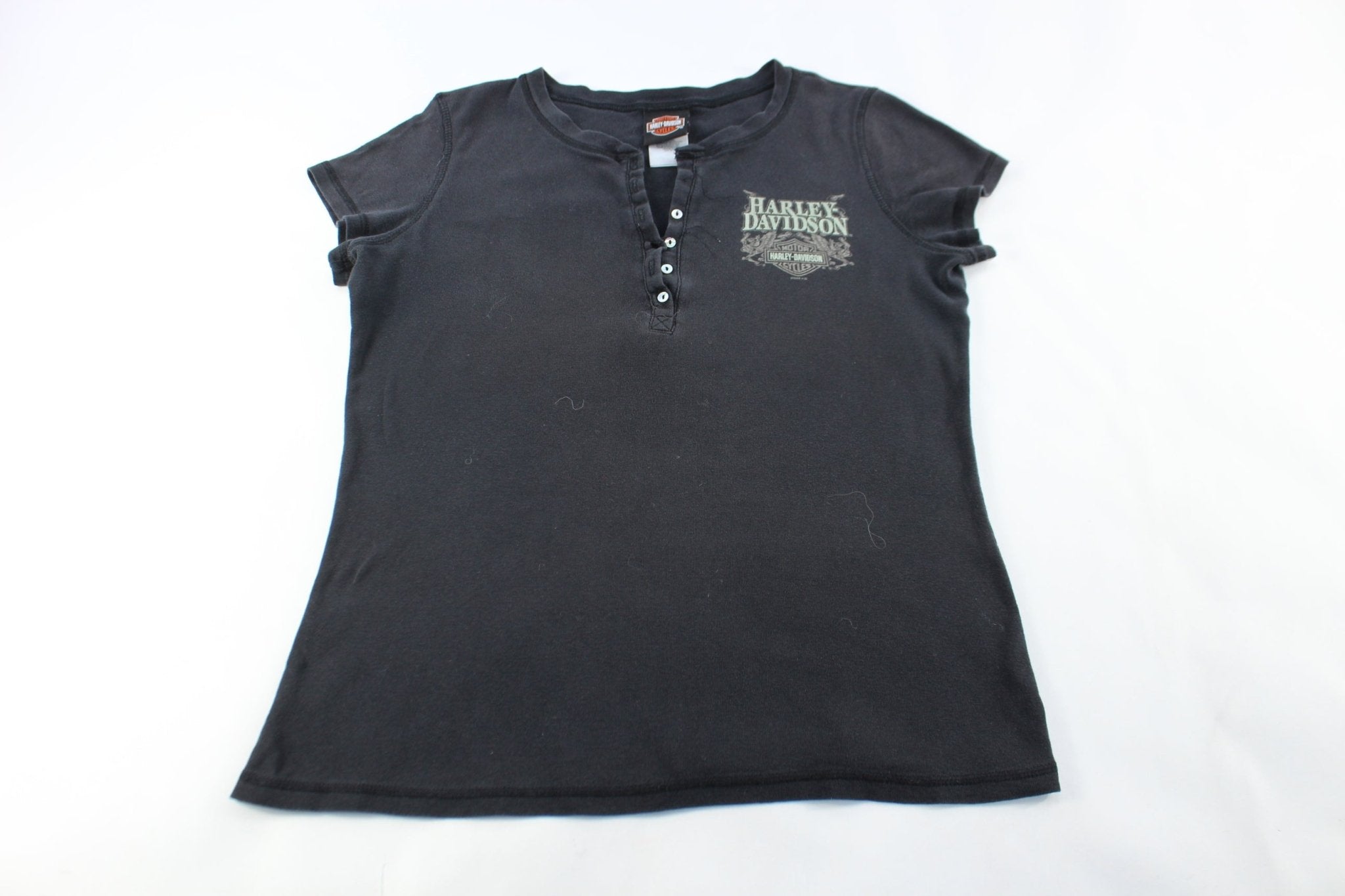 Women's Harley Davidson Motorcycles Florida, USA T-Shirt - ThriftedThreads.com